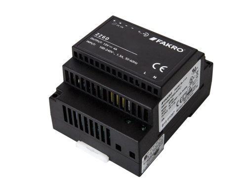 Zasilacz wentylowany FAKRO ZZ60 do akcesoriów elektrycznych Z-Wave