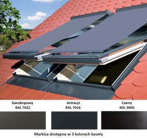 Markiza FAKRO AMZ 092 1% do okien dachowych o wymiarze 78x118