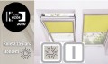 Roleta FAKRO ARF Z-Wave SOLAR w kolorach z I grupy