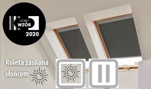 Roleta FAKRO ARF Z-Wave SOLAR 55x118 w kolorach z II grupy  