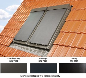 Markiza FAKRO AMZ NewLine 089 10% do okien dachowych 55x98