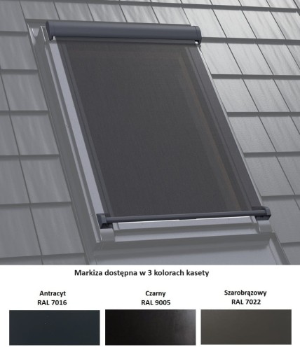 Markiza FAKRO AMZ KOMFORT 092 1% do okien dachowych